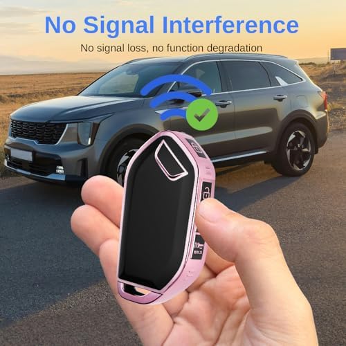 for Kia Key Fob Cover with Keychain - Image 5