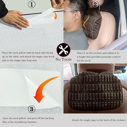 Headrest Memory Foam Pillow, Supportive Pillow - Image 7