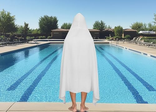 COTTON CRAFT Hooded Bath Towel for Adults – 2 Pack 100% Cotton Bath Sheet - Image 7