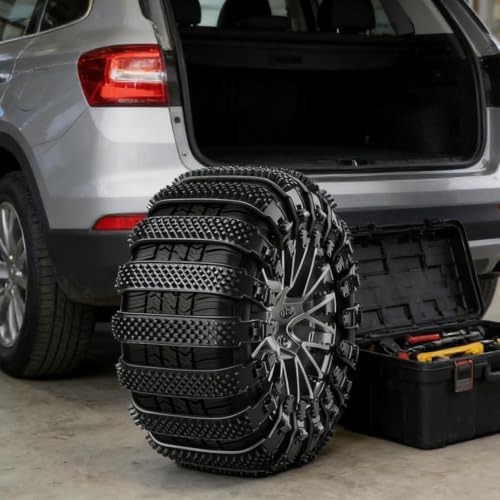 Tire Traction Straps Adjustable Anti-Skid Winter Car Grips - Image 2