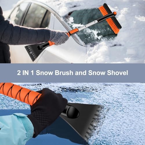 Odoland 33" Extendable Snow Brush - Image 4