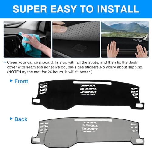 Autorder Dashboard Cover Mat for Toyota 4Runner 2025 2026 / Toyota Tacoma 2024 - Image 5