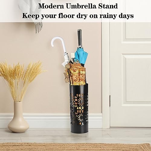 Bekith Metal Umbrella Holder, Free Standing Umbrella Stand - Image 7