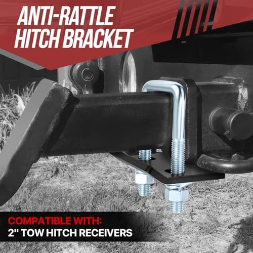 Textured Powdercoat Hitch Tightener Anti-Rattle Clamp Stabilizer - Image 4