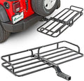 Quadratec Compact Cargo Rack Basket Platform, Camping Gear, Generators by Quadratec