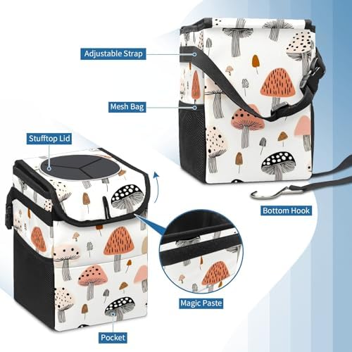 Car Trash Can – Multi-Purpose, Lightweight and Portable - Image 5