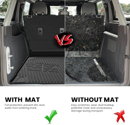 LASFIT Cargo Mats+Rear Back Seat Protector - Image 4