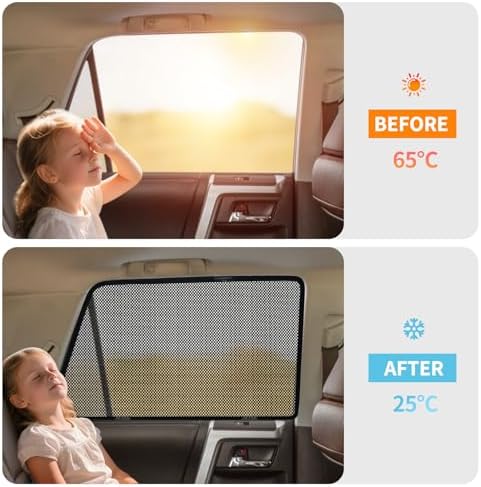 Specific Side Window Sun Shades, Vehicle Interior Shade Car Curtains - Image 2