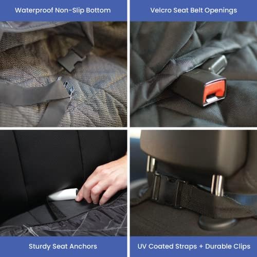 4Knines Dog Rear Seat Cover for Fold Down Seats - Image 4