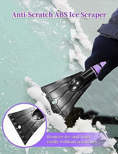 HEEYA 42.2 Inch Snow Brush and Ice Scraper - Image 5