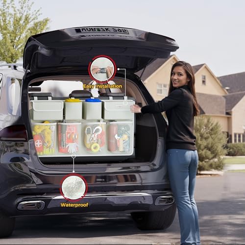 SURDOCA Car Trunk Organizer, LARGE CAPACITY Car Storage Bag - Image 5