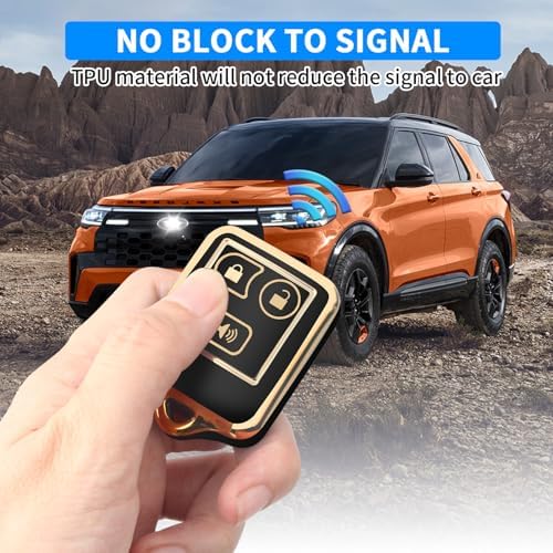 QBUC for Ford 3 Buttons Key Fob Cover - Image 4