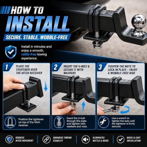 Hitch Tightener 2" | Anti Rattle Hitch Tightener - Image 5