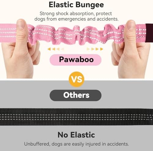 Pawaboo 2Pack Dog Car Seatbelt, 3-in-1 Dog Tether - Image 5