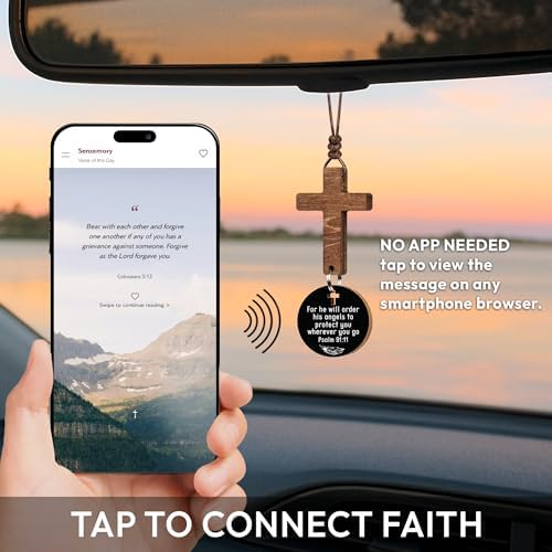 Christian Gifts for Men, Cross for Car Accessories for Men - Image 5