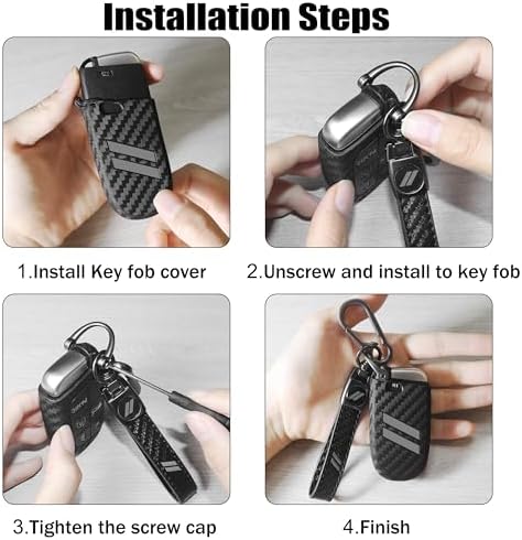 YOSRTER Key Fob Cover with Keychain - Image 6