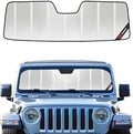 Pigenius Windshield Sunshade for Jeep Wrangler 2011-2017, Wrangler JK 2018 by Pigenius