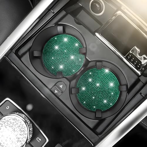 Osilly 4PCS 2.75 Inch Rhinestone Cup Holder Coasters - Image 5