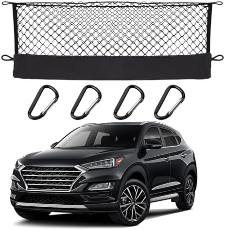 Cargo Net for Hyundai Tucson Trunk Car Rear Tailgate Touring Netting by Unknown