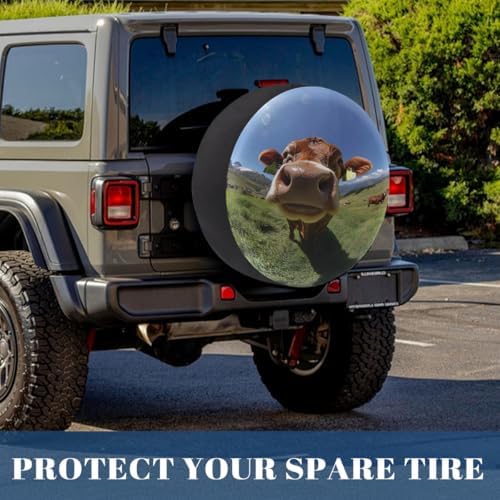 Cows Spare Tire Cover Waterproof Dust-Proof Spare Wheel Covers - Image 6