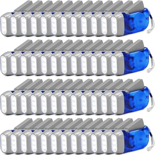 Leelosp 48 Hand Crank Flashlights by Leelosp