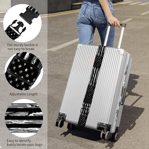 Luggage Straps for Suitcases, Heavy Duty Travel Belt - Image 2