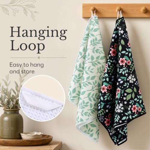 Homaxy Large Waffle Kitchen Towels 2 Pack - Image 6
