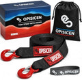 Tow Strap with Hooks 2 Inch x 20 Foot by OPISICEN