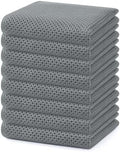 Homaxy 100% Cotton Waffle Weave Kitchen Dish Towels 8-Pack by Homaxy