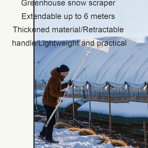 Telescoping Snow Roof Rake 2-6m - Image 3