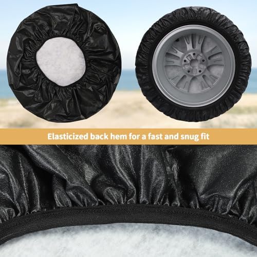 Leader Accessories 33"-35" Spare Tire Cover Universal Fit - Image 3