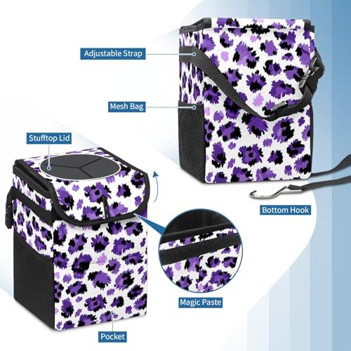 Car Trash Can – Multi-Purpose, Lightweight and Portable - Image 5