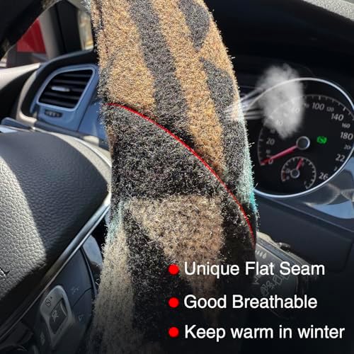 Universal 15inch Ethnic Style Baja Blanket Steering Wheel Cover - Image 3