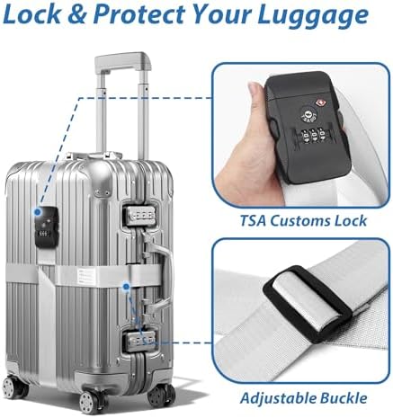 TSA Approved Luggage Straps - Image 4