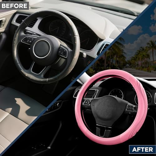 Road Comforts Car Steering Wheel Cover - Image 3