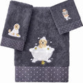 Peryiter 3 Pack Golden Retriever Decorative Bath Towel Set by Peryiter