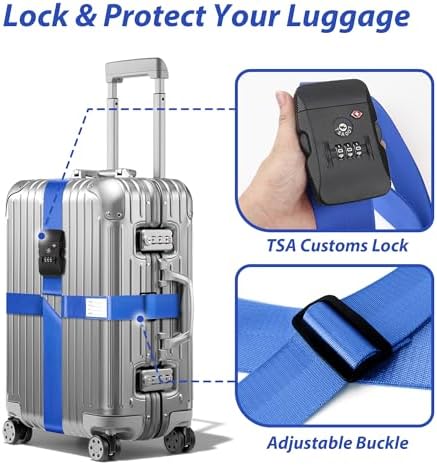 TSA Approved Luggage Straps - Image 4