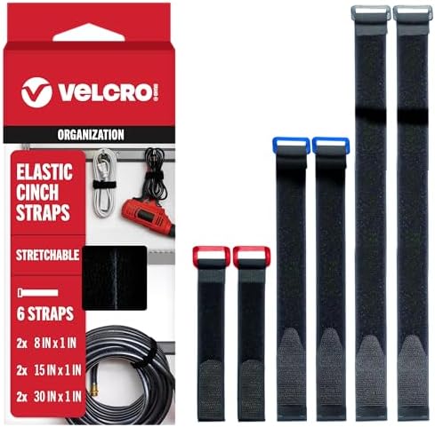 VELCRO Brand Elastic Cinch Straps by VELCROBrand