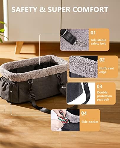 BurgeonNest Center Console Dog Car Seat - Image 5