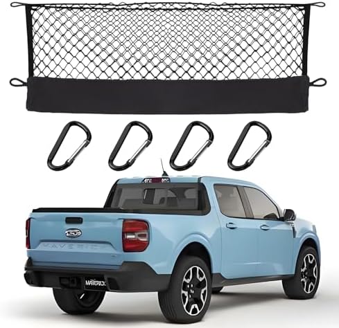 Cargo Net for Ford Maverick Pickup Trunk Car Rear Tailgate Touring Netting by Unknown