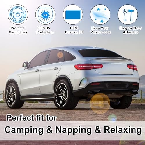 10PCS Windshield Sun Shade Custom Fit - Image 6