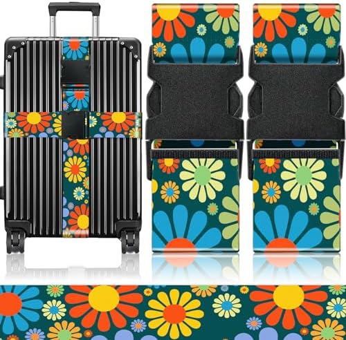 Slohif Luggage Straps for Suitcases Travel Belt Accessories Luggage Connector by Slohif