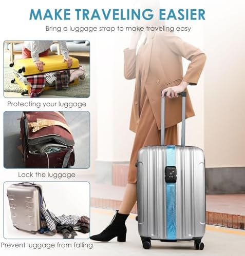 Travel Inspira Heavy Duty Luggage Straps - Image 5
