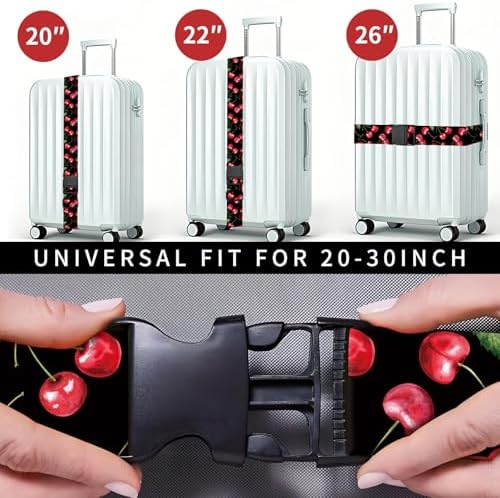 Luggage Straps for Suitcases, Heavy Duty Travel Belt - Image 4