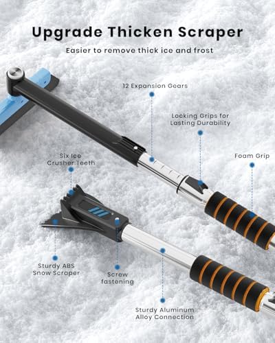 helloleiboo 43.7" Extendable Ice Scraper - Image 5