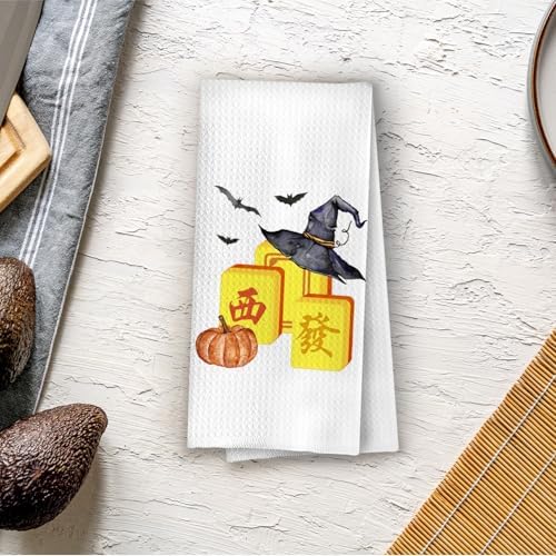 Halloween Mahjong Kitchen Towels - Image 4