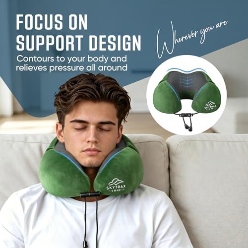 SkytraxComf® Travel Neck Pillow - Image 4