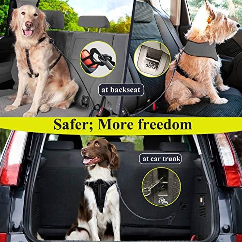 VIVAGLORY Dog Seatbelt Tuffbelt Dog Car Harness - Image 4