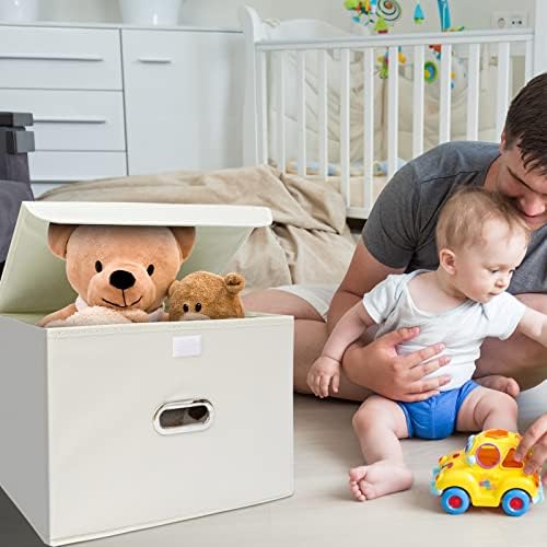 STOREONE Fabric Storage Cube Bins Foldable Organizer Container Collapsible - Image 6