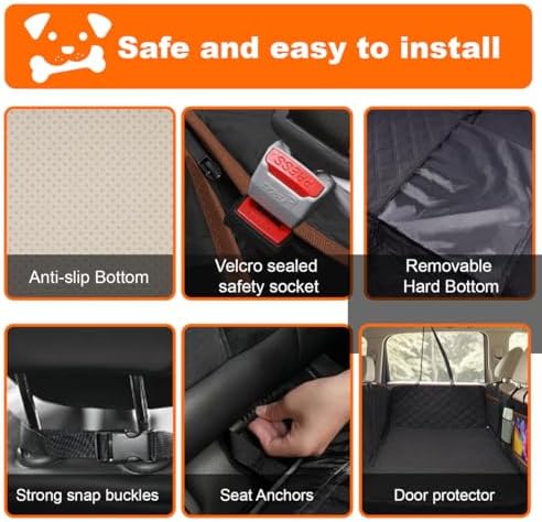 Dog Car Seat Cover, Back Seat Extender - Image 4